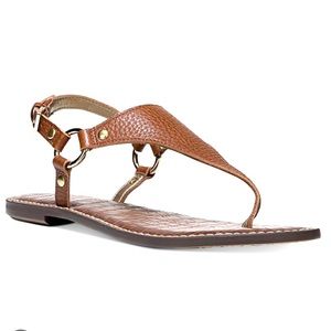 Sam Edelman Brown Leather Sandals